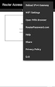 Router Access Default Gateway 스크린샷 1