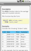 7 Schermata SQL Pro Quick Guide Free