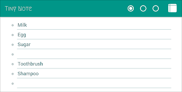 Tiny Note - simple memo pad Screenshot 5