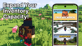 Backpack Mod for Bedrock скриншот 2