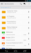 SAP Mobile Documents الملصق