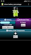 show battery percentage 스크린샷 2