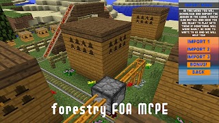Forestry Mod for Minecraft PE capture d'écran 7
