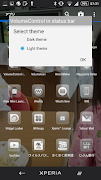 VolumeControl in status bar screenshot 2