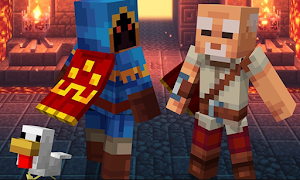 Map DUNGEONS MMO for Minecraft PE ภาพหน้าจอ 1