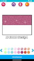 Asian Countries Flags Coloring تصوير الشاشة 2