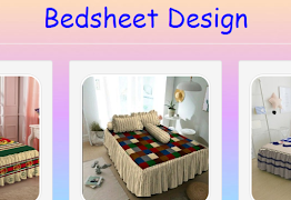 बेडशीट डिजाइन पोस्टर