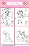앱들엄마 공주색칠놀이 - 어린이 색칠공부 স্ক্রিনশট 7