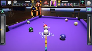 3D billiard syot layar 4