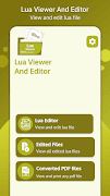 Lua Viewer: Lua Editor پوسٹر