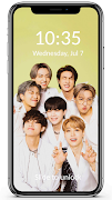 BTS Screen Locker اسکرین شاٹ 2