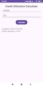 Credit Utilization Calculator 스크린샷 6