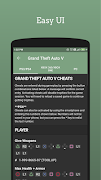 Cheat Code for Grand Theft ảnh chụp màn hình 3