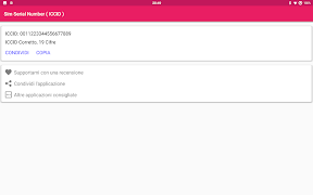 6 Schermata Sim Serial Number ( ICCID)