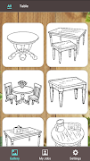 Table Painting Sheet Affiche