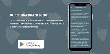 da fit smartwatch guide 스크린샷 3