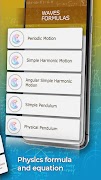 برنامهنما Physics Formula عکس از صفحه