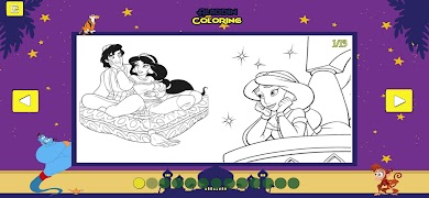 Aladdin Coloring screenshot 5