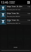 برنامه‌نما Ninja Timer عکس از صفحه