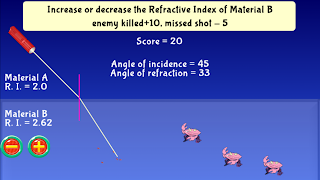 Reflection and refraction game スクリーンショット 3