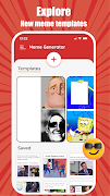 برنامهنما Meme Maker - Meme Templates عکس از صفحه