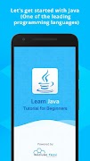 Learn JAVA - A tutorial for be ポスター
