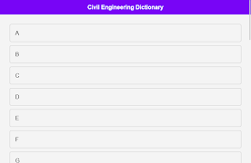 Civil Engineering Dictionary スクリーンショット 4