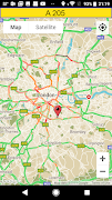 Live Navigation Map Plakat