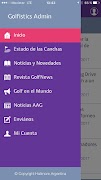 Golfistics Admin syot layar 6