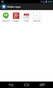 Hide App-Hide Application Icon اسکرین شاٹ 2