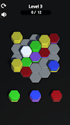 Hexagon Stack: Sort Colors اسکرین شاٹ 4