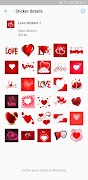 Love stickers 스크린샷 1