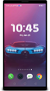 3D Clock Widgets captura de pantalla 1