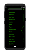 برنامه‌نما BW Launcher عکس از صفحه