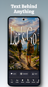 Text Behind Image - DepthText imagem de tela 6