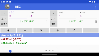 Easy Complex Number Calculator スクリーンショット 7