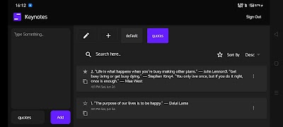 Keynotes screenshot 4