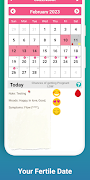 Period Tracker ảnh chụp màn hình 3