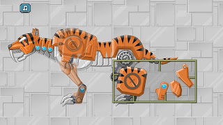 Toy Robot Rampage Smilodon War पोस्टर
