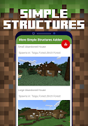 Structures Mod for MCPE ảnh chụp màn hình 4