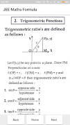 JEE Maths Formula screenshot 3