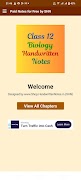 Class 12 Biology Hand Notes poster