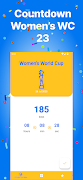 World C. Countdown Widget تصوير الشاشة 2