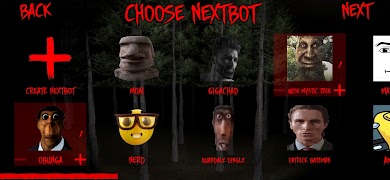 Nextbot chasing poster