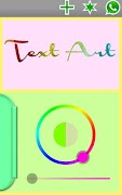 Text Art syot layar 2