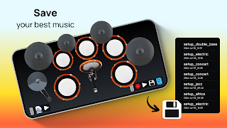 Drum Set - Drumming App اسکرین شاٹ 4