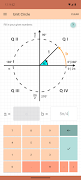 Unit Circle Calculator Math โปสเตอร์