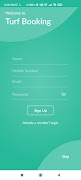 Turf Booking syot layar 1