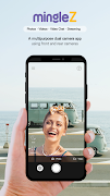 mingleZ - AI based Dual Camera poster