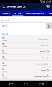 ZIP / Postal Codes UK screenshot 6